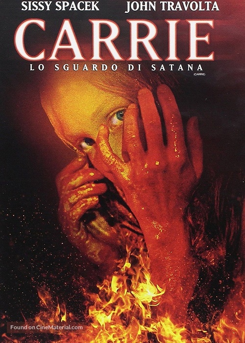 Carrie - Italian DVD movie cover