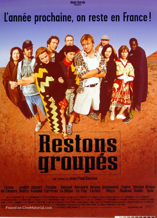 Restons group&eacute;s - French Movie Poster