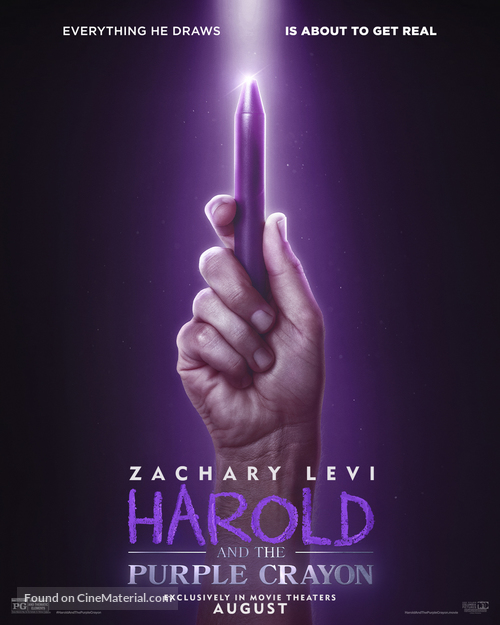 Harold and the Purple Crayon - Movie Poster