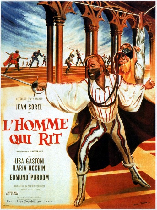 L&#039;uomo che ride - French Movie Poster