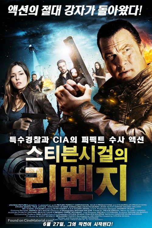 &quot;True Justice&quot; - South Korean Movie Poster