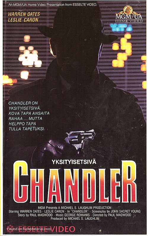 Chandler - Finnish VHS movie cover