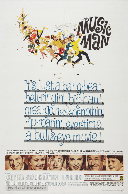 The Music Man - Movie Poster