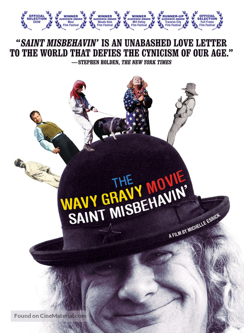 Saint Misbehavin&#039;: The Wavy Gravy Movie - DVD movie cover