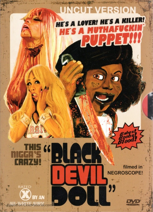 Black Devil Doll - German DVD movie cover