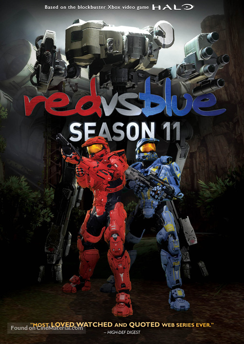 Red vs Blue: Season 11 - DVD movie cover