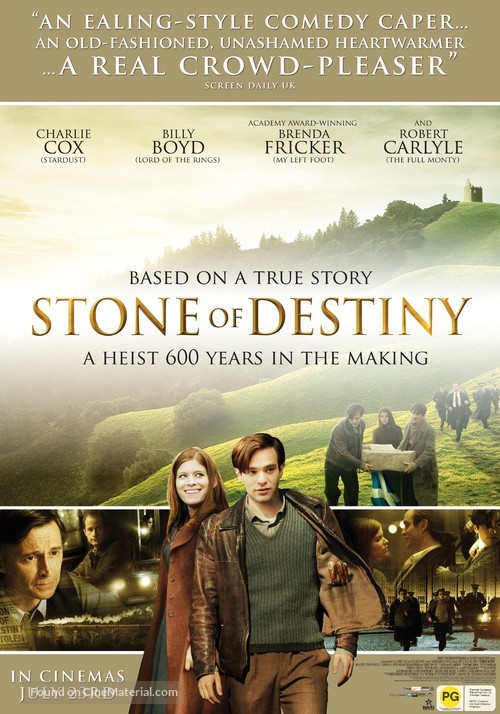 Stone of Destiny - New Zealand Movie Poster