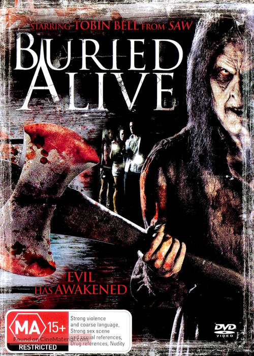 Buried Alive - Australian Movie Cover