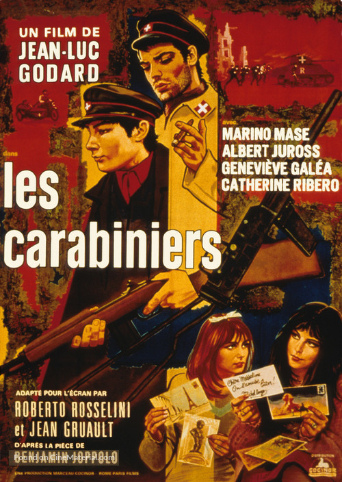 Les Carabiniers - French Movie Poster
