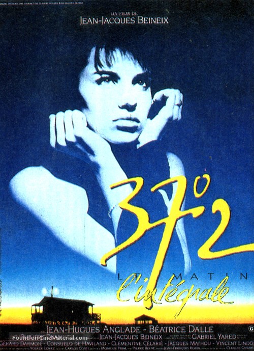 37&deg;2 le matin - French Movie Poster