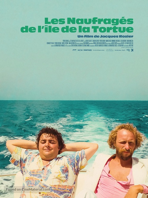 Les naufrag&eacute;s de l&#039;&icirc;le de la Tortue - French Re-release movie poster