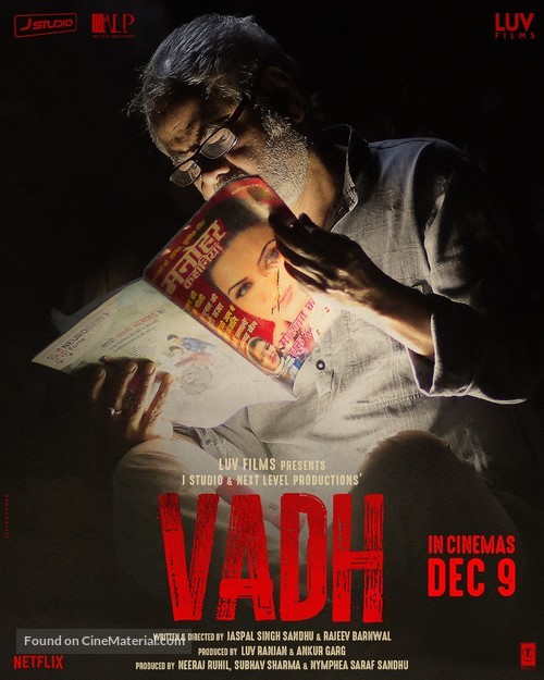 Vadh - Indian Movie Poster