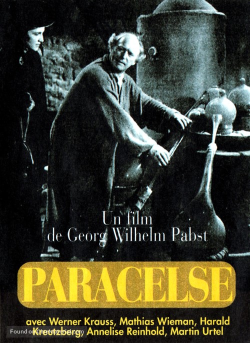 Paracelsus - French Movie Cover