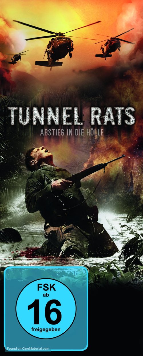 Tunnel Rats - German Movie Poster