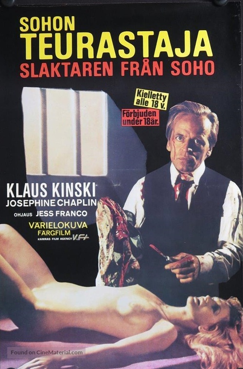 Jack the Ripper - Finnish Movie Poster