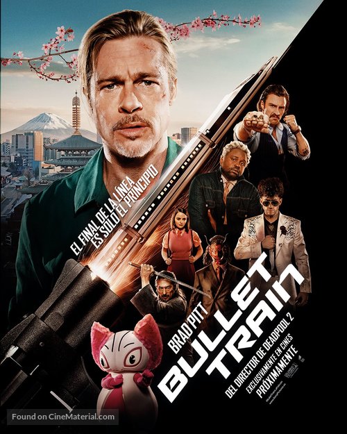 Bullet Train - Spanish Movie Poster