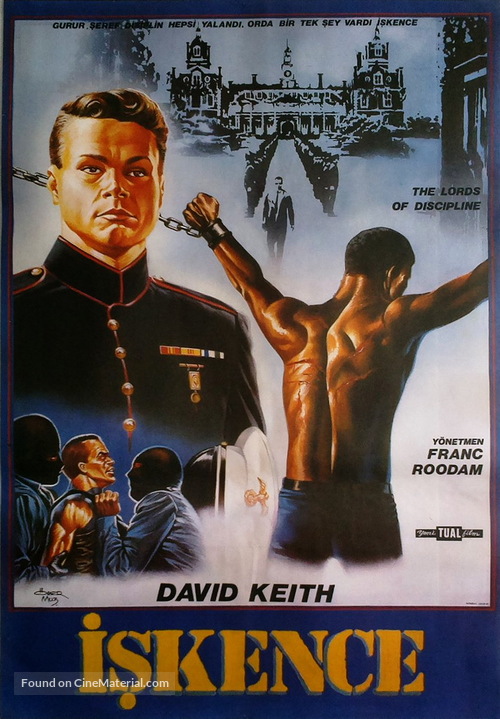 The Lords of Discipline - Turkish Movie Poster