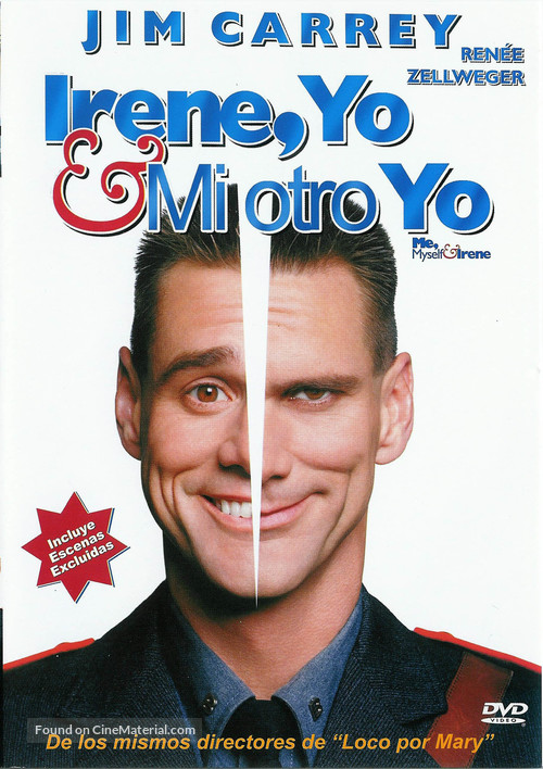 Me, Myself &amp; Irene - Argentinian DVD movie cover