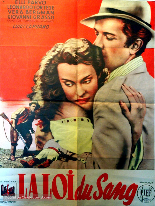Legge di sangue - French Movie Poster