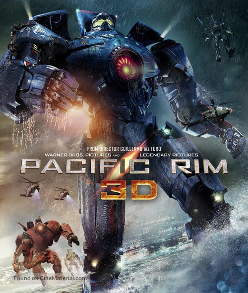 Pacific Rim - Blu-Ray movie cover