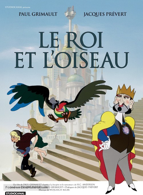 Le roi et l&#039;oiseau - French Movie Poster