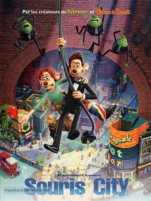 Flushed Away - French Movie Poster