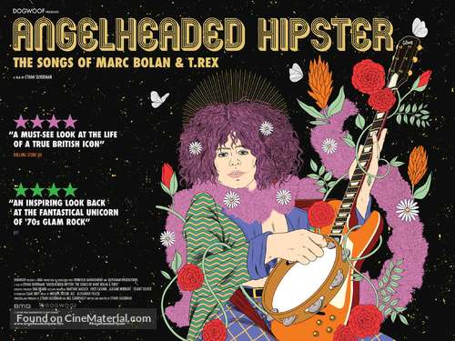 Angelheaded Hipster: The Songs of Marc Bolan &amp; T. Rex - British Movie Poster