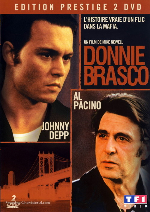 Donnie Brasco - French DVD movie cover