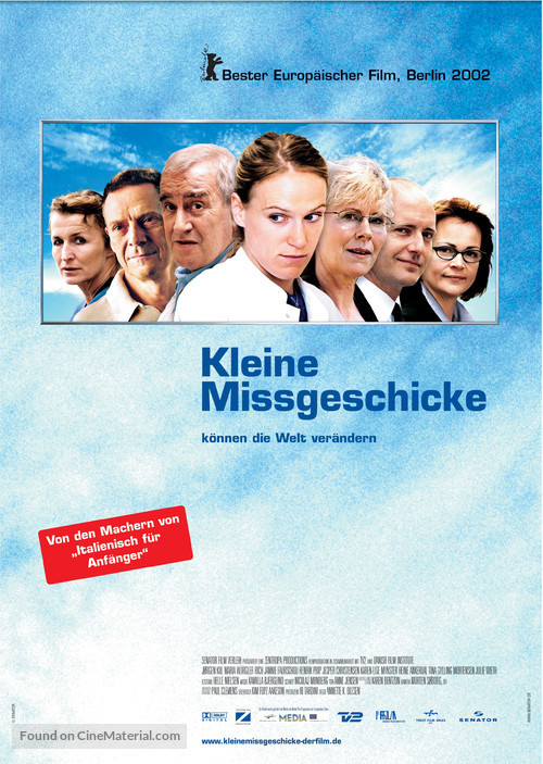 Sm&aring; ulykker - German Movie Poster