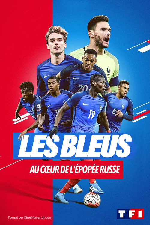Les Bleus 2018, au coeur de l&#039;&eacute;pop&eacute;e russe - French DVD movie cover