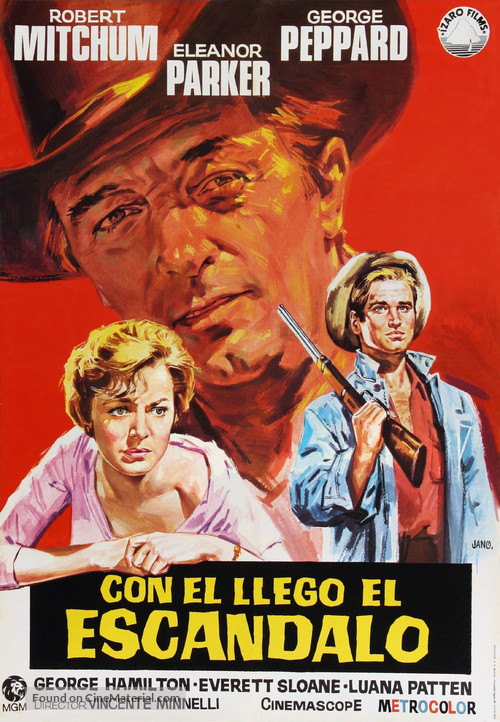 Home from the Hill - Spanish Movie Poster