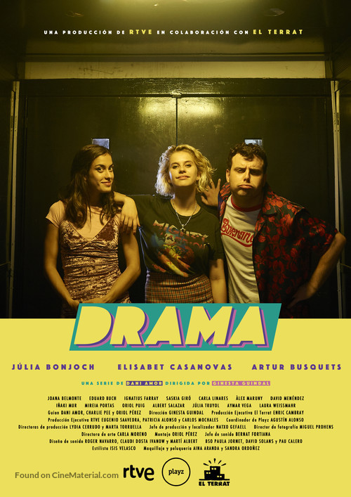 &quot;Drama&quot; - Spanish Movie Poster