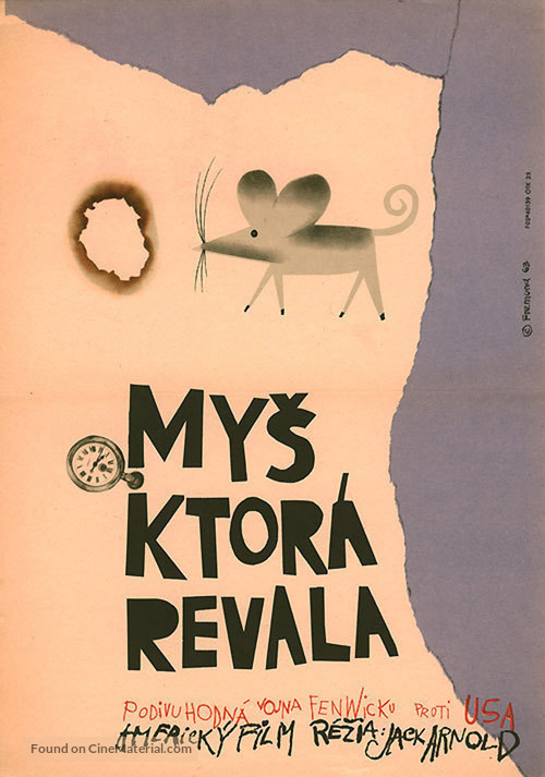 The Mouse That Roared - Slovak Movie Poster