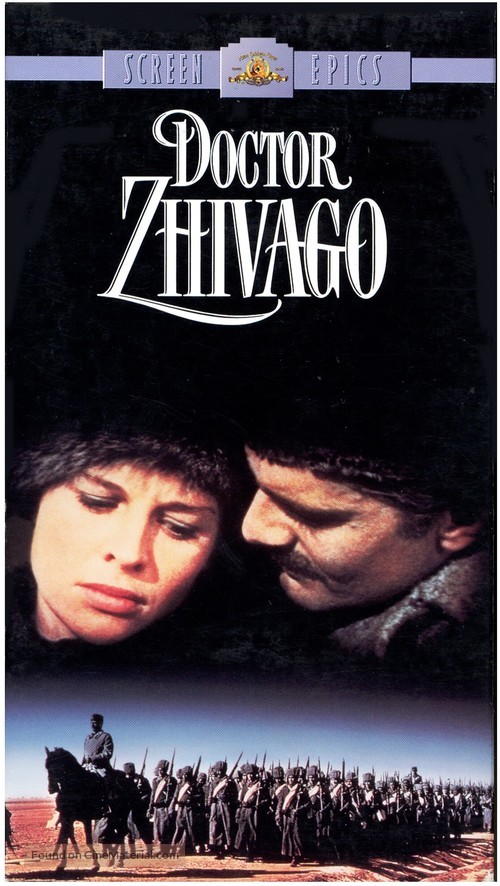 Doctor Zhivago - VHS movie cover