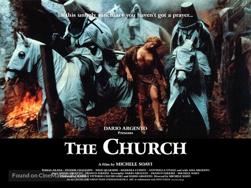 La chiesa - British Movie Poster