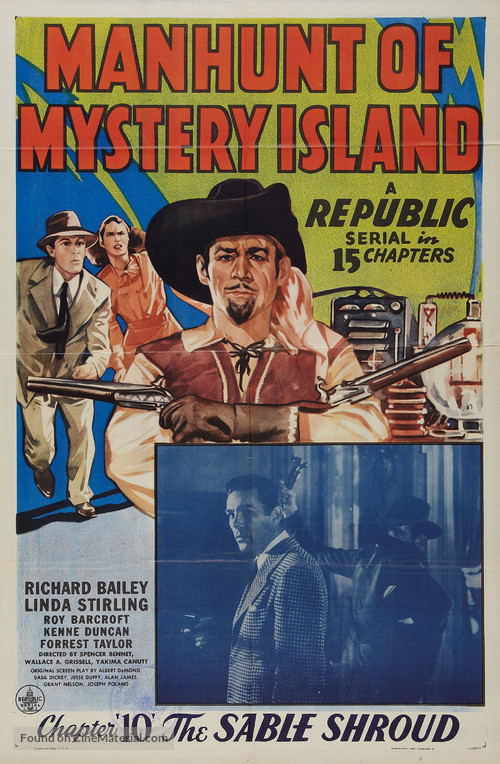 Manhunt of Mystery Island - Movie Poster