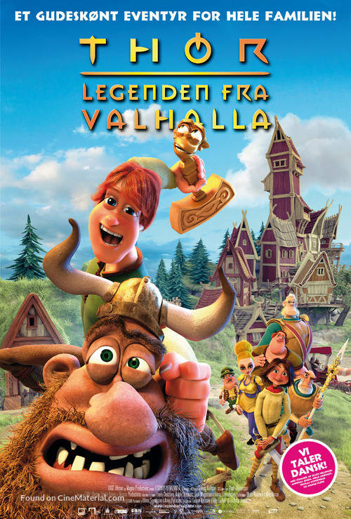 Hetjur Valhallar - &THORN;&oacute;r - Danish Movie Poster