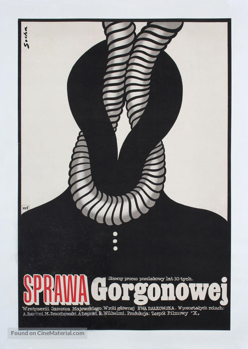 Sprawa Gorgonowej - Polish Movie Poster