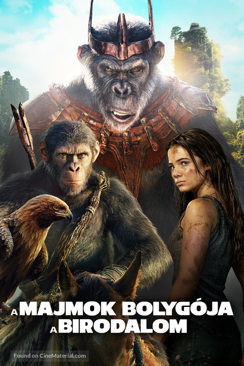 Kingdom of the Planet of the Apes - Hungarian Video on demand movie cover