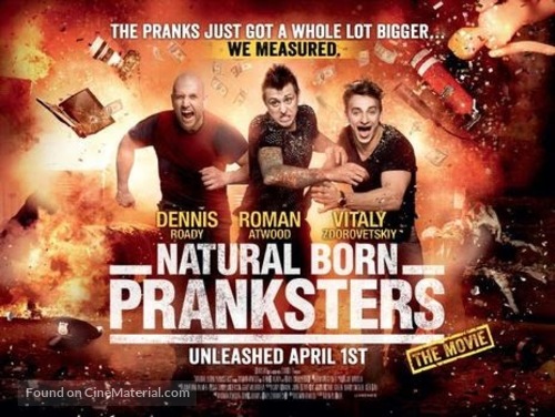 Natural Born Pranksters - British Movie Poster