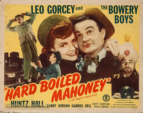 Hard Boiled Mahoney - Movie Poster