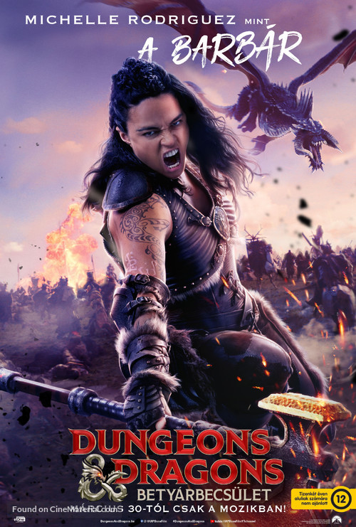 Dungeons &amp; Dragons: Honor Among Thieves - Hungarian Movie Poster