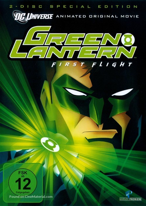 Green Lantern: First Flight - German Movie Cover