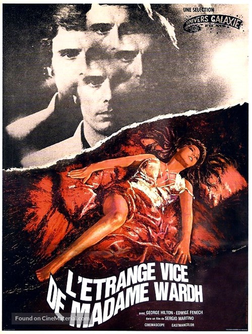 La strano vizio della Signora Wardh - French Movie Poster