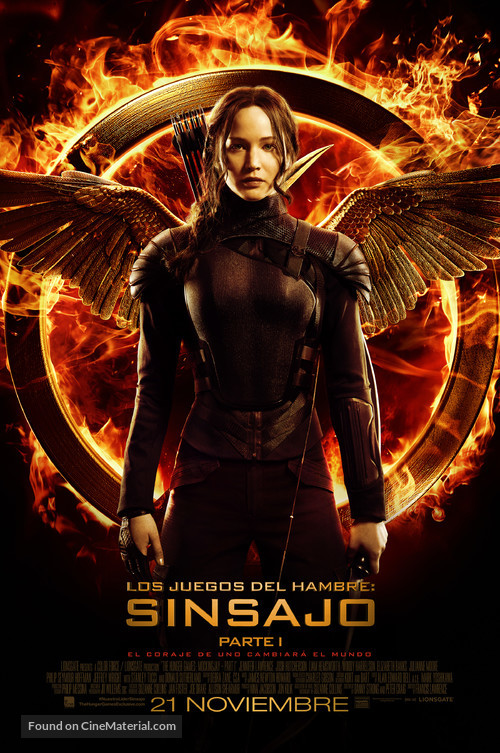 The Hunger Games: Mockingjay - Part 1 - Spanish Movie Poster