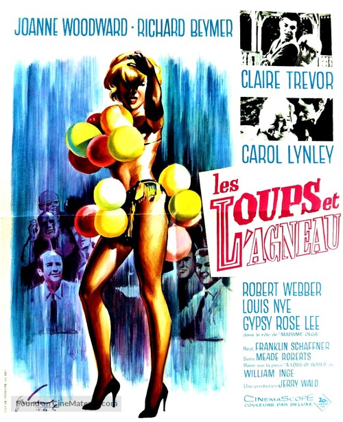 The Stripper - French Movie Poster