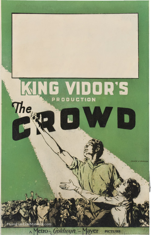 The Crowd - Movie Poster