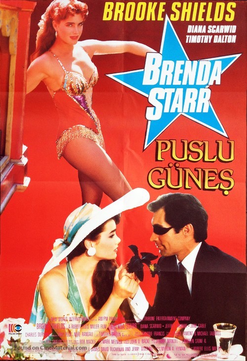 Brenda Starr - Turkish Movie Poster