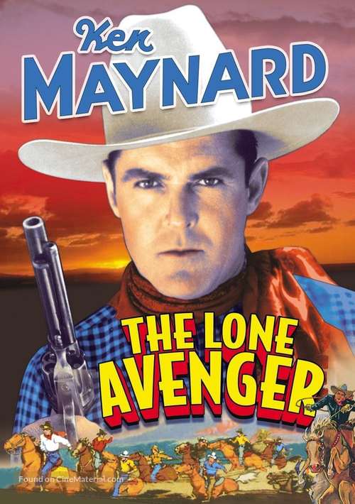 The Lone Avenger - DVD movie cover