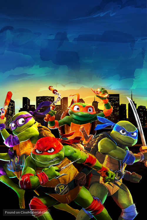 Teenage Mutant Ninja Turtles: Mutant Mayhem - Key art